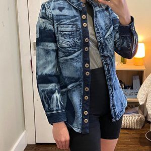 Proenza Schouler Bleached Denim Shirt (Never Worn)